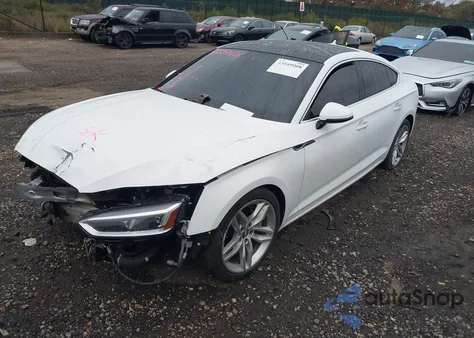 2019 Audi A5 45 Premium из США, поврежденный, VIN WAUBNCF54KA096482